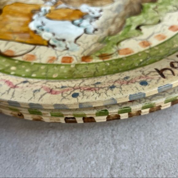 Set of 3 Decorative Plate Wall Decoration - Picture 5 of 9